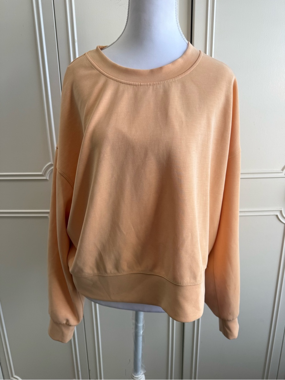 Lululemon Athletica Softstreme Perfectly Oversized Cropped Crewneck